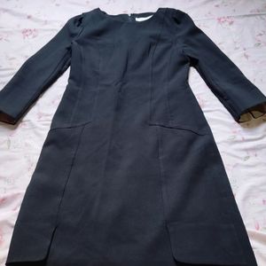 Korean Black Formal Dress