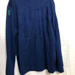 Blue Long Sleeve T Shirt