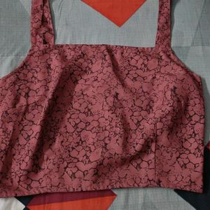 Herenow Mauve Colour Crop Top XL size