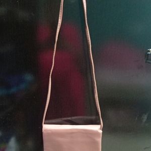 Peach Colour Sling Bag