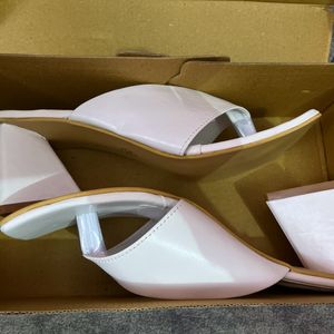 Solid Synthetic Block Heels