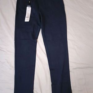 Navy Blue Skinny Pant For Women