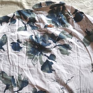 White Printed Shirt (Mens)