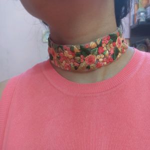 Floral Choker