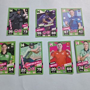 CRICKET ATTAX CARDS