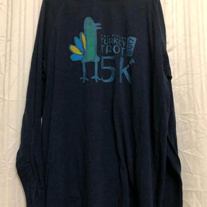 Sport-Tek Blue Long Sleeve T Shirt