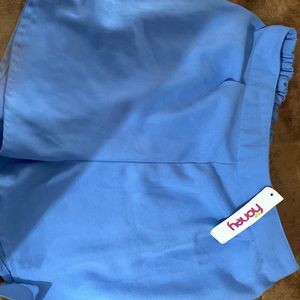 Sky Blue Shorts With Tag