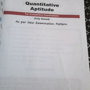 Quantitive Aptitude For Bank,railway,ssc,insurance