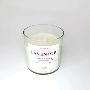 Natural Soy Wax Lavender Candle