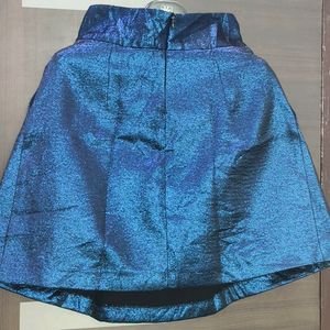 Shimmer Blue Skirt