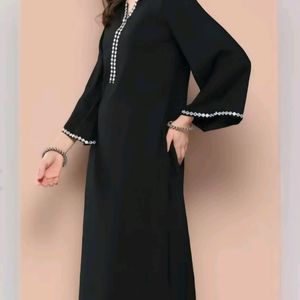 Women Black Latest Dress