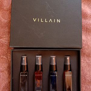 Villain Perfumes Set Of 4 🥵🔥