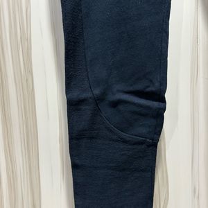 Zara Dual Zip Black Jogger