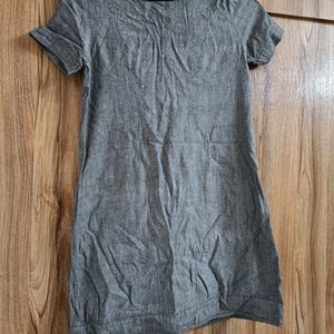 Grey Tunic With Pockets