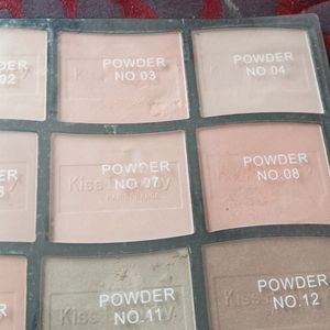 Powder Combo Set 12 Different Shades