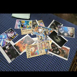 Anime Manga Posters A4 Stickers