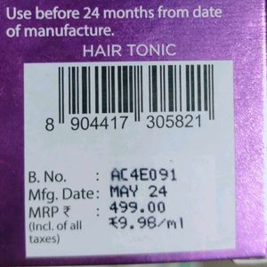 Bblunt Hair Fall Tonic.