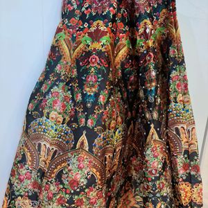 Unstitched Choli, Skirt With Dupatta