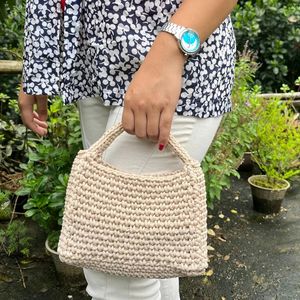 Crochet Macrame Bag