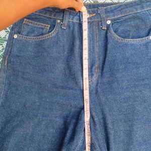 H&M 90's Blue Straight Fit Jeans