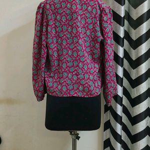 Blazer Type Plus Size Top