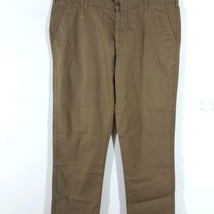 Dark Olive Green Cotton Pant (Men's)