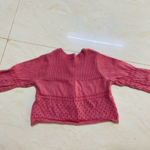 Woolen Sweater For Baby Girl