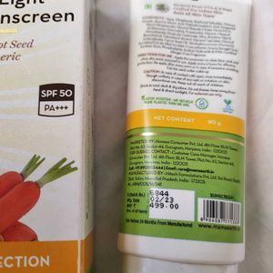 Mamaearth Sunscreen Cream Sealed Pack