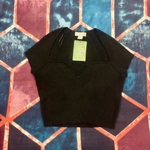 H&M Rib-knit Top (New)