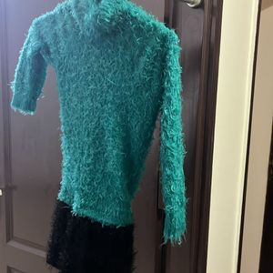 Kids Smart Tunic With fur Fabric