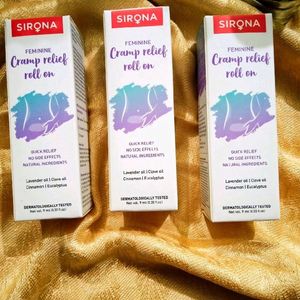 Pack Of 3 Sirona Cramp Relief Roll On