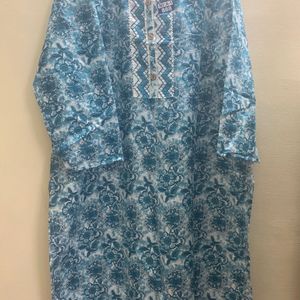 New Teal Kurta Set