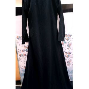 Long Black Burkha