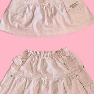 Pink Denim Skirt 💓