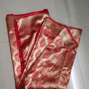 Beautiful Red Pattu Saree