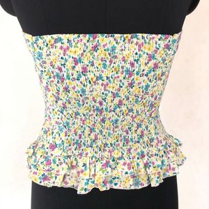 Floral Printed Corset