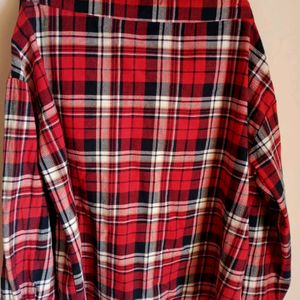 Checkered Oversized Shirt