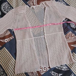 38 Size Woolen Shrug For Girls