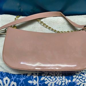 Nude Pink Sling Bag For Girls