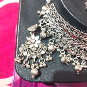 Oxidised Chokar Set New Product