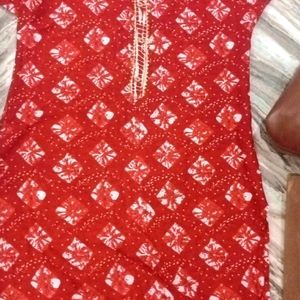 Red ♥️ Color Kurti