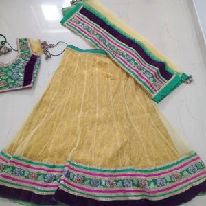 New Heavy Yellow Chaniya Choli