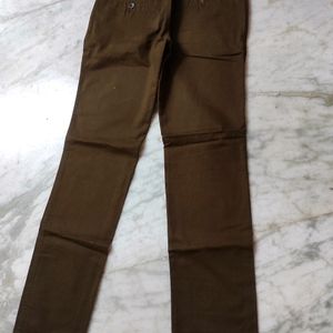 Brand New Unused Kumar Brown Formal Pant