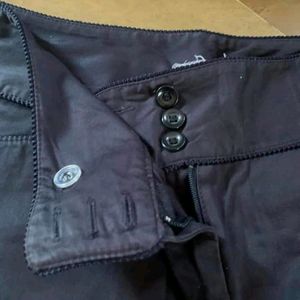 Benetton black ankle pants