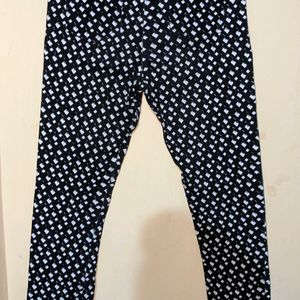 Black And White Printed Jeans/Jeggings