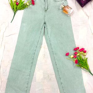 Mint Green Jeans