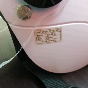 Steelbird White Helmet For Women 🤍⛑️