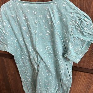 Sea Green Color Top