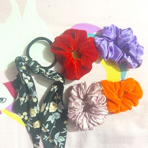 Beautiful Hair Scrunchies