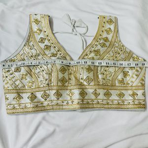 Golden Fancy Blouse